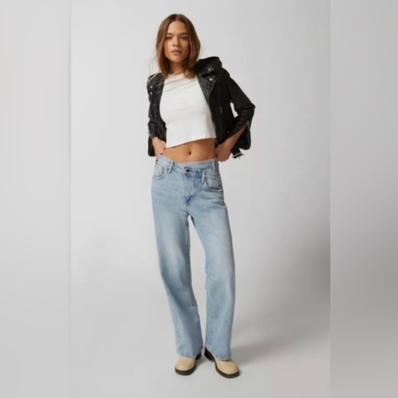 pistola Denim - NWT Pistola Bobbie High Rise Wide Leg Jean